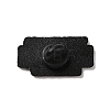 Chemical Series Black Zinc Alloy Brooches JEWB-Z022-02A-2
