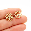 Women's 304 Stainless Steel Stud Earrings WGDCE41-03-1