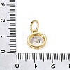 Brass Pave Cubic Zirconia Charms KK-CBA960E-09B-G-3
