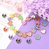 26Pcs 26 Style Alloy Enamel Charms ENAM-YW0002-40-6