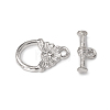 Alloy Toggle Clasps TIBE-G015-06P-2