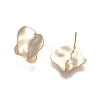 Brass Stud Earring Findings KK-I644-05G-2