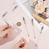 6Pcs Alloy & Brass Brooches AJEW-BC00033-3