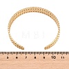 Hollow 304 Stainless Steel Open Cuff Bangles for Women BJEW-F547-02G-5