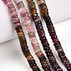 Natural Multicolor Tourmaline Beads Strands G-T140-03-3