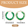 1 Pair 304 Stainless Steel Hoop Earrings EJEW-TA0001-89A-3