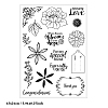 Clear Silicone Stamps PW-WG566B9-01-1