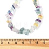 Natural Fluorite Chips Beaded Necklace NJEW-FZ00004-08-5