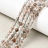Natural Black Gold Rutilated Quartz Beads Strands G-G344-A01-4mm-1