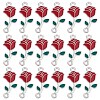 50Pcs Alloy Enamel Connector Charms FIND-SC0007-80-1