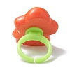 Cartoon Resin Rings for Child RJEW-JR00680-5