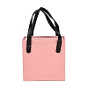 PU Jewelry Set Drawer Boxes with Square Sponge Inside and Texture Paper Rectangle Jewelry Bags LS-ABAG-B009-02D-1