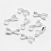 Anti-Tarnish Rhodium Plated 925 Sterling Silver Pendant Bails STER-E050-10P-1
