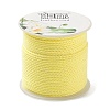 20M Polyester Braided Cord for Jewelry Making OCOR-G015-04A-18-2