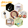 Glass Cabochons GLAA-WH0025-23B-3
