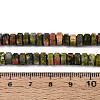 Natural Unakite Beads Strands G-N357-14A-10-5