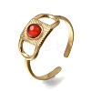 304 Stainless Steel Cuff Open Rings RJEW-F213-01G-08-3