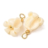 Dyed Synthetic Coral Pendants GG-CBAC295-01G-4
