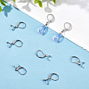 50Pcs 304 Stainless Steel Leverback Earring Findings with Pendant Bails STAS-BBC0001-52P-5