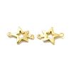 Brass Connector Charms X-KK-H442-33G-1