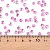 6/0 Baking Paint Transparent Glass Seed Beads SEED-N006-06G-4