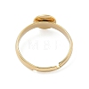 Adjustable Brass Pad Ring Settings KK-K414-10C-G-3