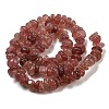 Natural Strawberry Quartz Beads Strands G-G841-B14-3