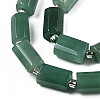 Natural Green Aventurine Beads Strands X-G-N327-06B-3