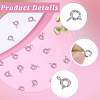 20Pcs Brass Spring Ring Clasps KK-BBC0027-68C-P-5