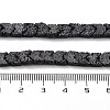 Natural Lava Rock Beads Strands G-H303-C15-5