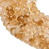 Heated Natural Citrine Beads Strands G-B175-A05-4x6mm-4