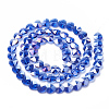 Electroplate Glass Beads LS-EGLA-Q091-10mm-A07-2