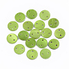 Spray Paint Freshwater Shell Links connectors X-SHEL-S276-27D-1