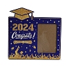 Graduate Theme Wood with Acrylic Rectangle Picture Frame AJEW-D069-01A-1