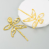 Alloy Dangle Stud Earrings WG85C04-01-3