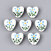 Handmade Porcelain Ceramic Beads PORC-T134-28C-1