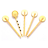 Iron Hair Bobby Pin Findings X-IFIN-Q101-5G-1