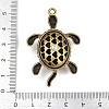 Alloy Crystal Rhinestone Big Pendants AL-CBA2376-24AB-3