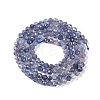Natural Iolite Beads Strands LS-G-N342-32-3
