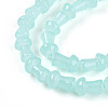 Baking Paint Glass Beads Strands DGLA-N007-01I-3