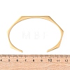 304 Stainless Steel Cuff Bangles BJEW-P373-01G-5