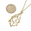 Stainless Steel Macrame Pouch Empty Stone Holder for Necklace Makings NJEW-JN04824-01-3