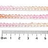 Transparent Painted Glass Beads Strands DGLA-A034-T3mm-A20-3