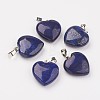 Natural Dyed Lapis Lazuli Pendants LS-G-G956-B07-FF-1