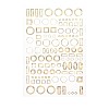 Laser Hot Stamping Nail Art Stickers Decals MRMJ-R088-33-R082-04-1