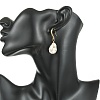 Baroque Natural Keshi Pearl Dangle Earrings EJEW-JE07064-01-3