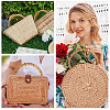 Bamboo Stick D Ring Bag Handles PURS-WH0816-004-7