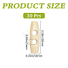 30Pcs Natural Wood Buttons FIND-GF0009-92B-2