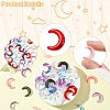 20Pcs Gradient Color Handmade Lampwork Beads LAMP-FS0001-18C-3