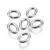 Tarnish Resistant 304 Stainless Steel Open Jump Rings STAS-F250-11P-H-2